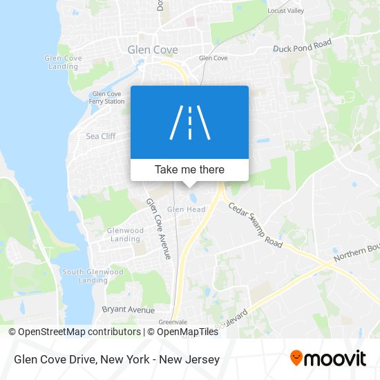 Glen Cove Drive map