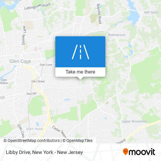 Libby Drive map