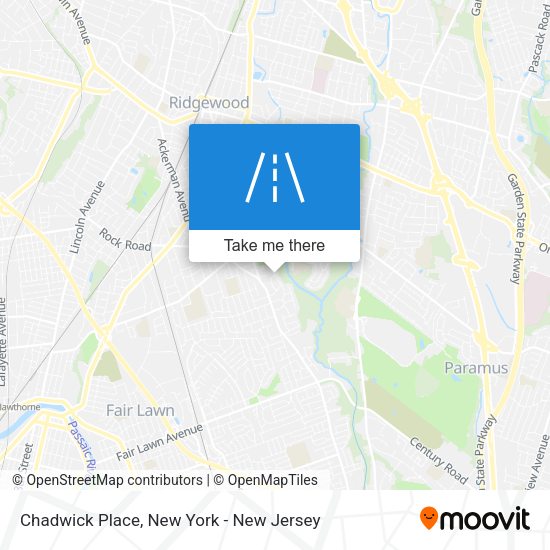 Mapa de Chadwick Place