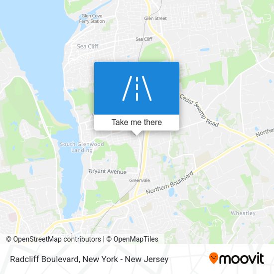 Mapa de Radcliff Boulevard