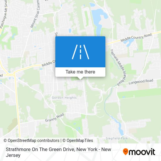 Mapa de Strathmore On The Green Drive