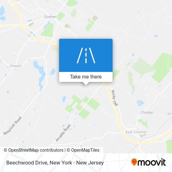Mapa de Beechwood Drive