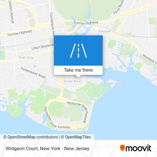 Mapa de Widgeon Court