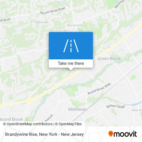 Brandywine Rise map