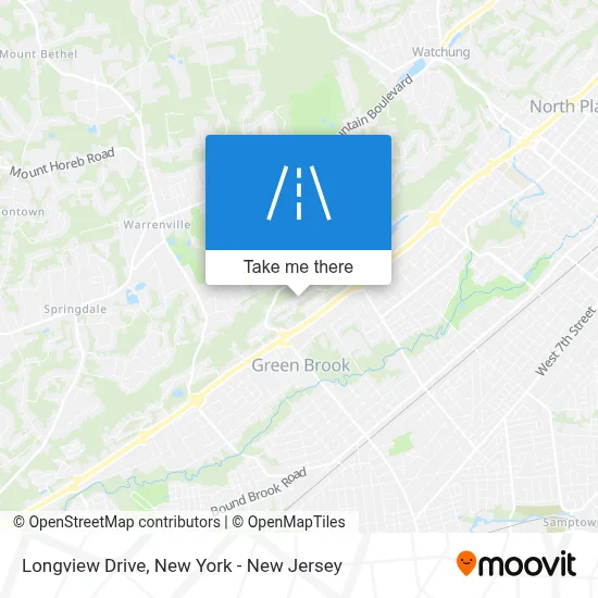 Longview Drive map