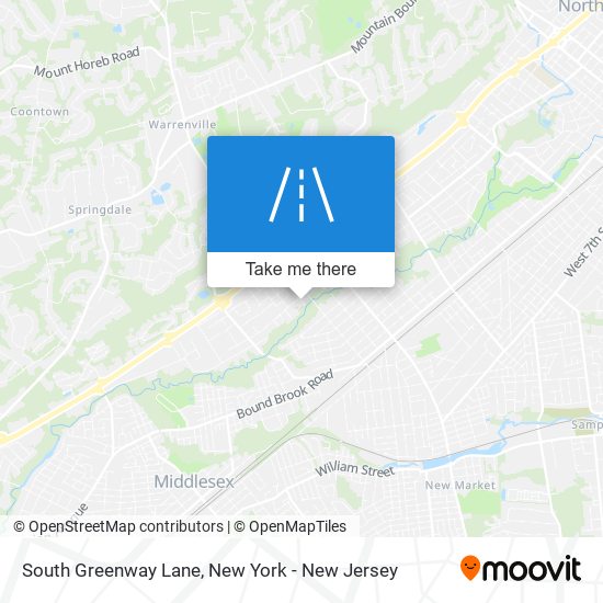 Mapa de South Greenway Lane