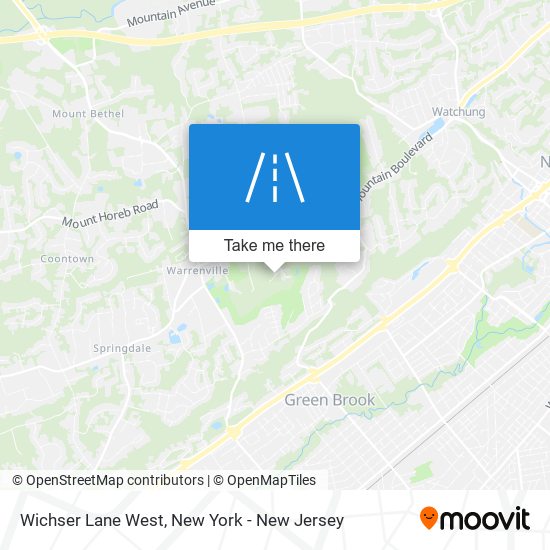 Mapa de Wichser Lane West