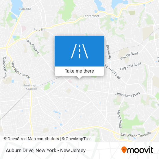 Auburn Drive map