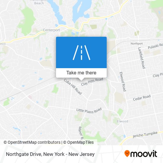 Mapa de Northgate Drive