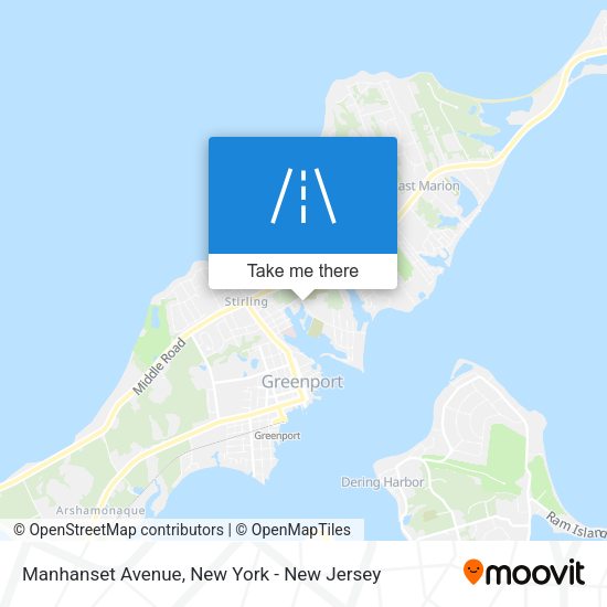 Mapa de Manhanset Avenue