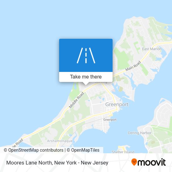 Moores Lane North map