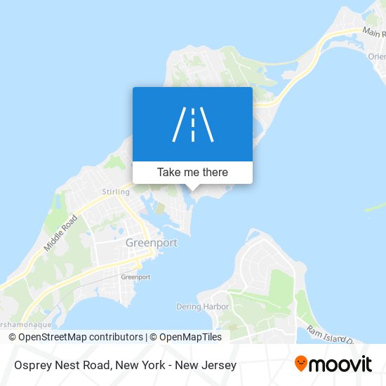 Osprey Nest Road map