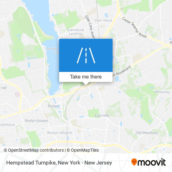 Mapa de Hempstead Turnpike