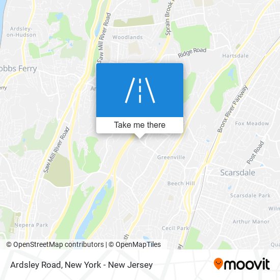 Mapa de Ardsley Road