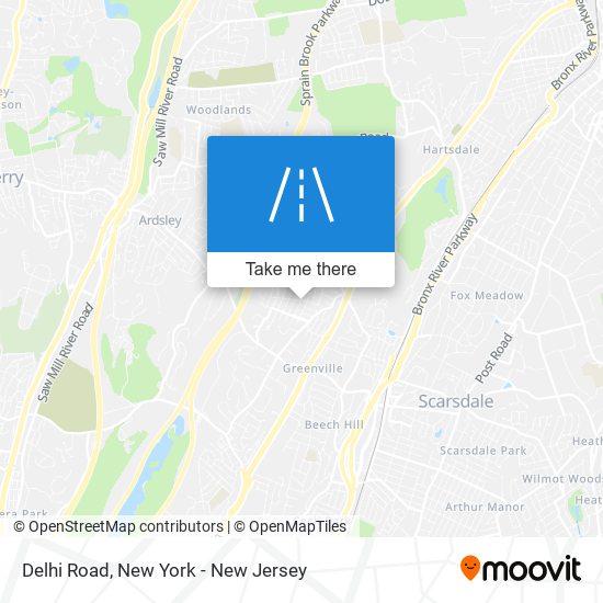 Delhi Road map