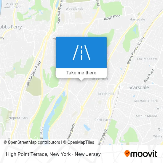 High Point Terrace map