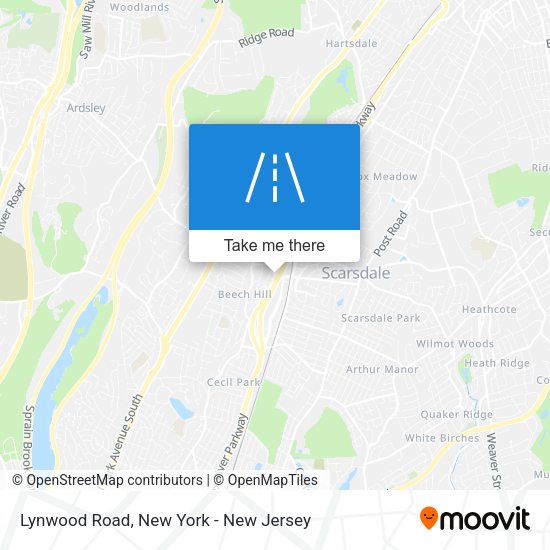 Lynwood Road map