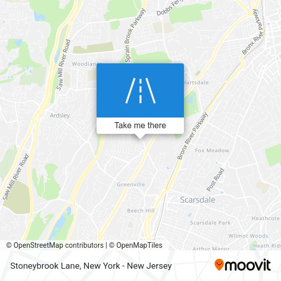 Stoneybrook Lane map