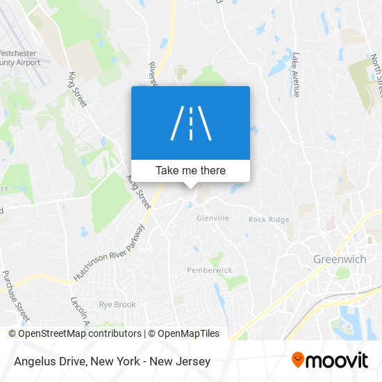 Angelus Drive map