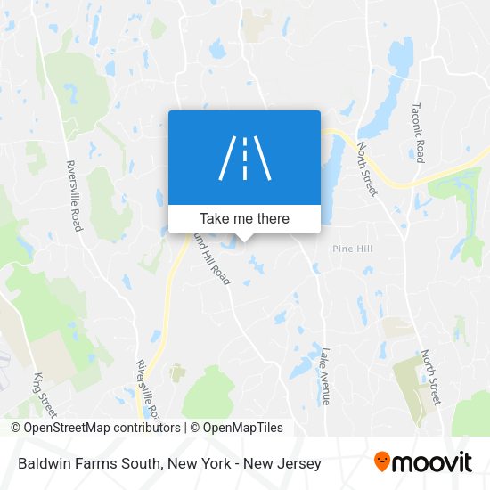 Mapa de Baldwin Farms South