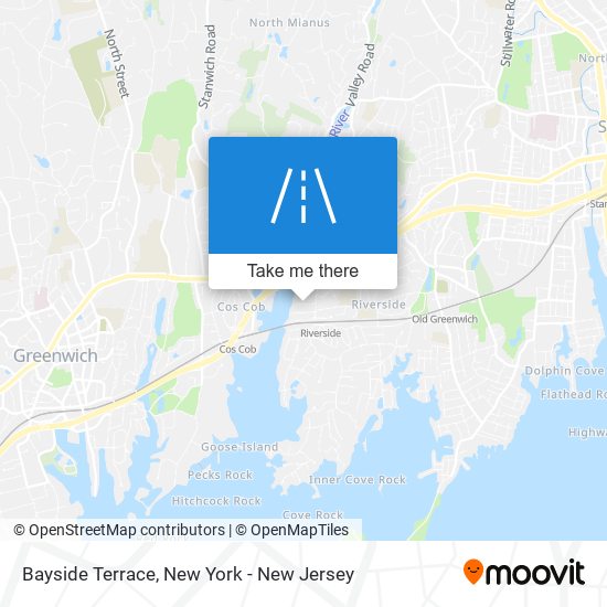 Bayside Terrace map