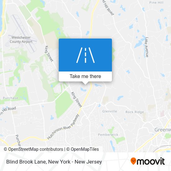 Mapa de Blind Brook Lane