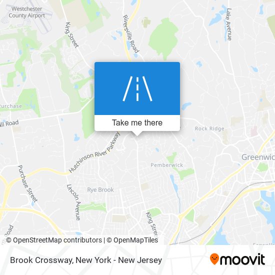 Brook Crossway map