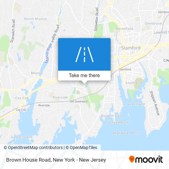 Brown House Road map