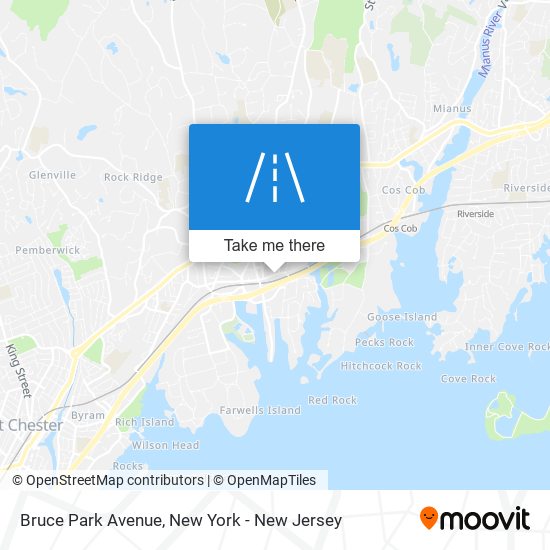 Mapa de Bruce Park Avenue