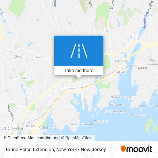 Mapa de Bruce Place Extension