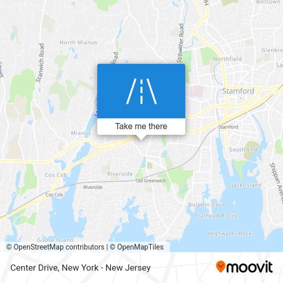 Mapa de Center Drive