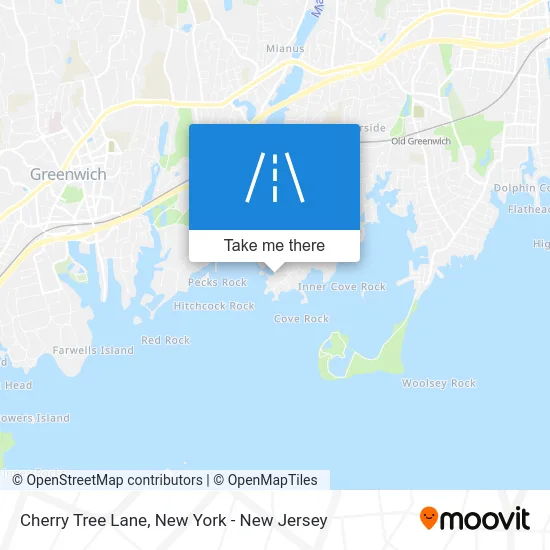 Cherry Tree Lane map