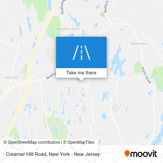 Mapa de Creamer Hill Road