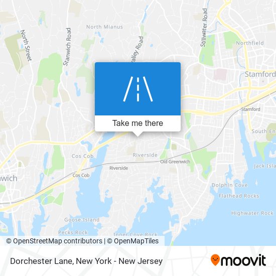 Dorchester Lane map