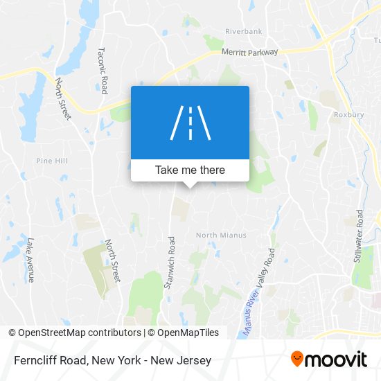 Mapa de Ferncliff Road