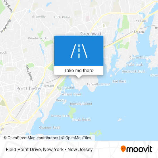 Field Point Drive map