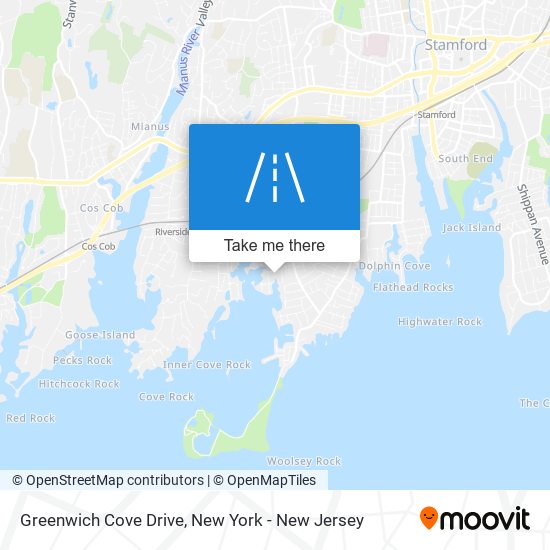Mapa de Greenwich Cove Drive