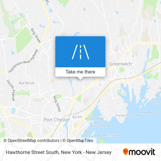 Mapa de Hawthorne Street South