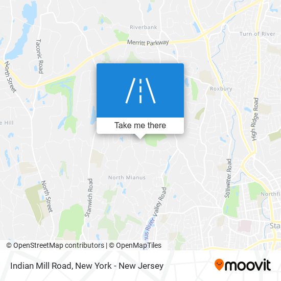 Indian Mill Road map