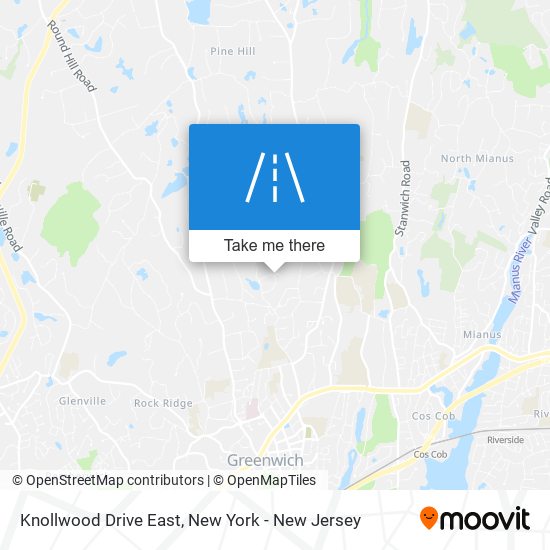 Mapa de Knollwood Drive East