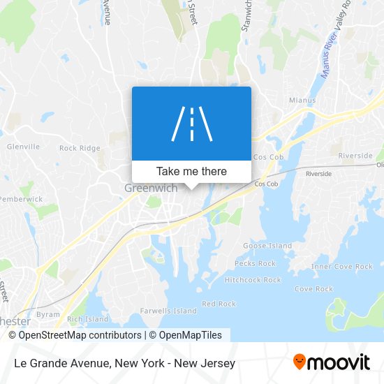 Mapa de Le Grande Avenue