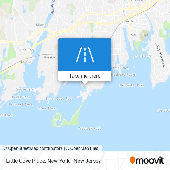 Mapa de Little Cove Place