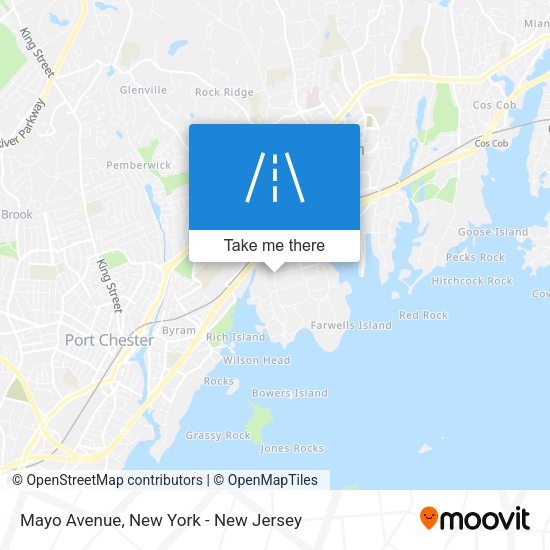 Mapa de Mayo Avenue