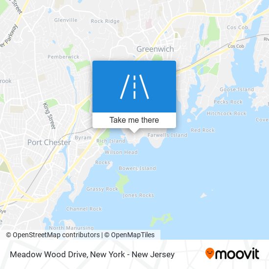 Meadow Wood Drive map