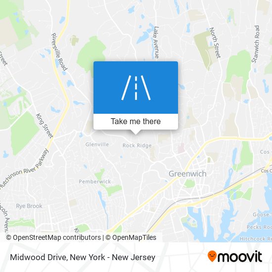 Midwood Drive map