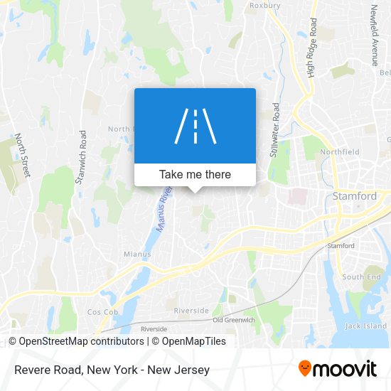 Revere Road map