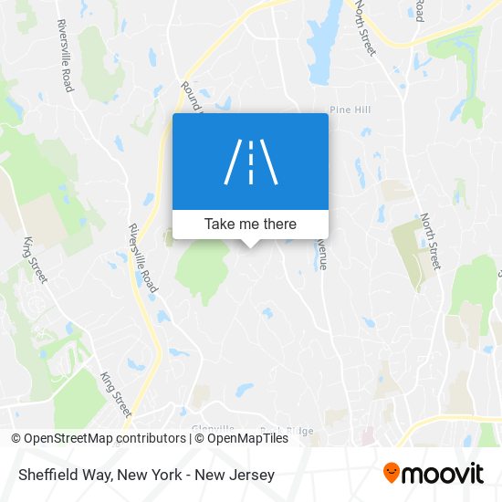 Sheffield Way map