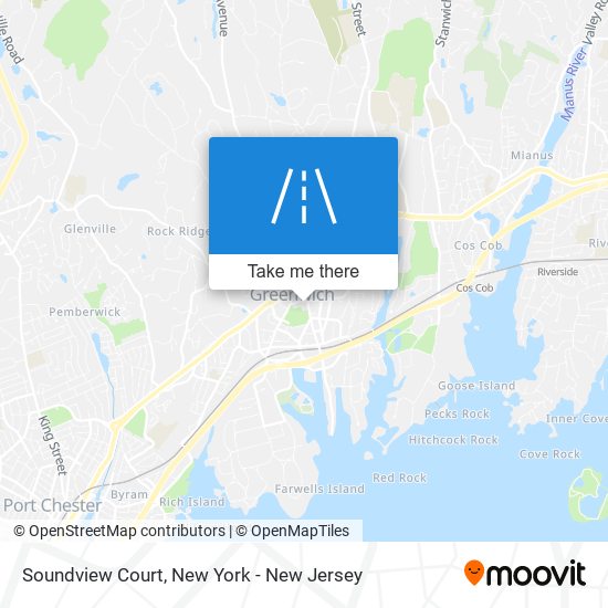 Soundview Court map