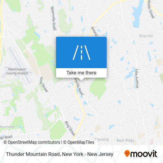 Mapa de Thunder Mountain Road
