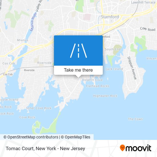 Tomac Court map